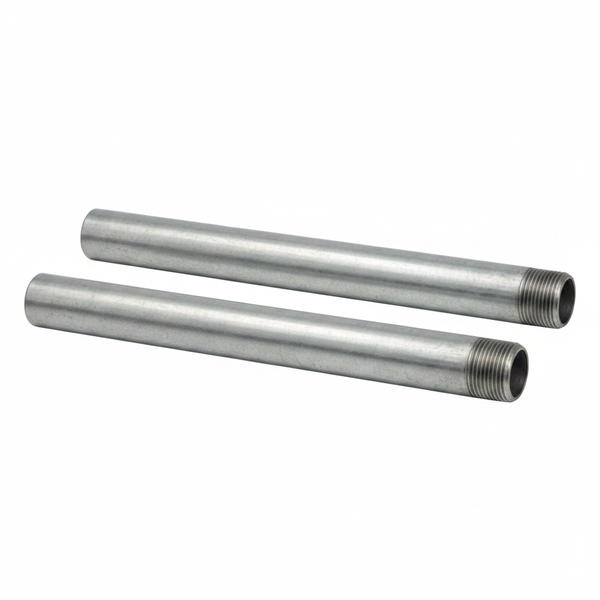 Galvanized Steel Standpipe 15mm x 120cm for Irrigation - 2 Pack