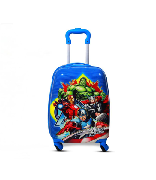 Kids Suitcase Trolley Marvel Avengers Hard Shell 4Wheel Spinner