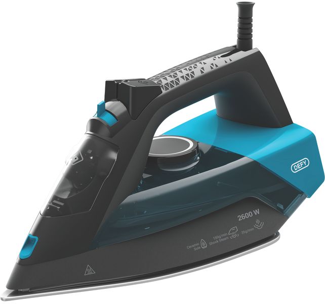 Defy 2600W Steam Iron with Auto Shut Off &amp; Self Clean SI4126BG