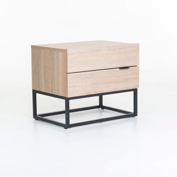 Lodi 2 Drawer Pedestal-Oak