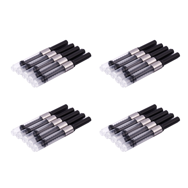 Jinhao 5Pcs Fountain Pen Ink Converter Black