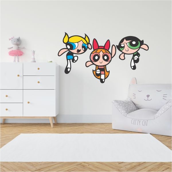 The PowerPuff Girls Wall Decal