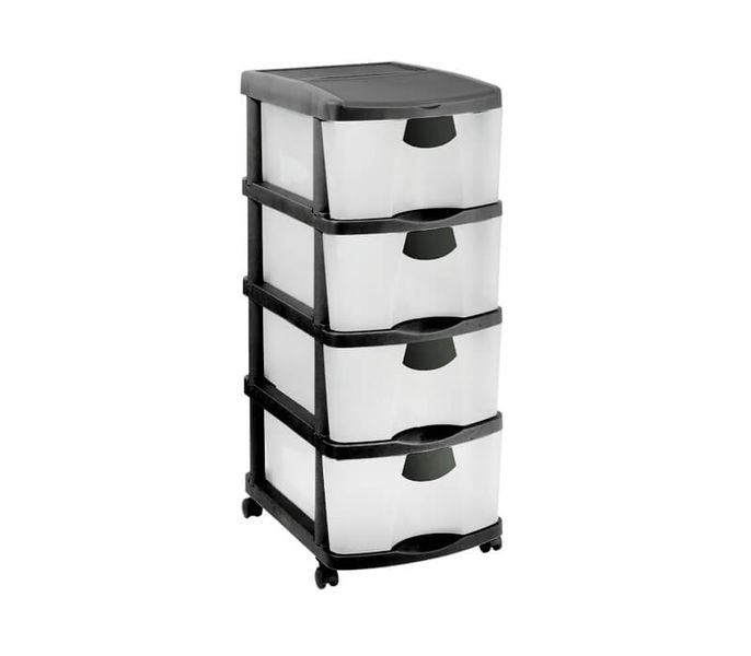 4 Maxi Drawer Storage Tower with Wheels