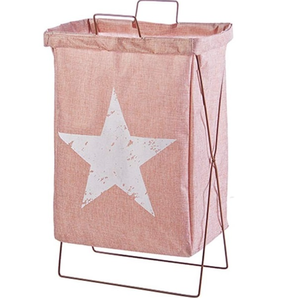 61cm Foldable Laundry Bag with Handles for Home &amp; Travel Use