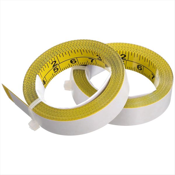 2 Rolls Measuring Tape Metric Tape Measure Peel Compatible with None