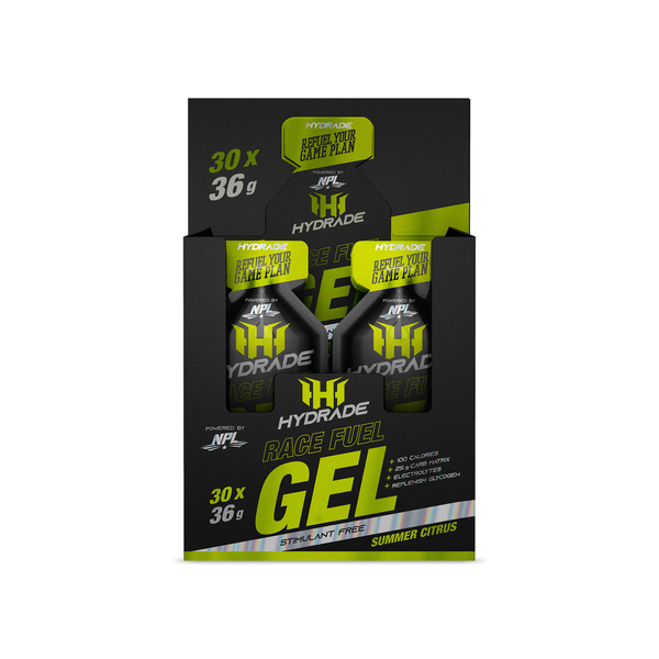 NPL Hydrade Race Fuel Gel Box | Summer Citrus