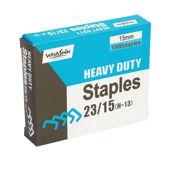 Whashin Staples 15mm No2315 W269 Box 1000 x 2