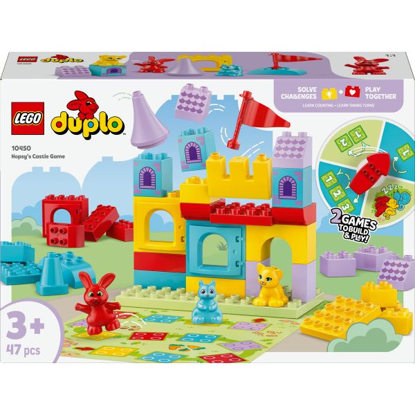 LEGO® DUPLO® Hopsy’s Castle Game Learn-Through-Play Building Toy 10450