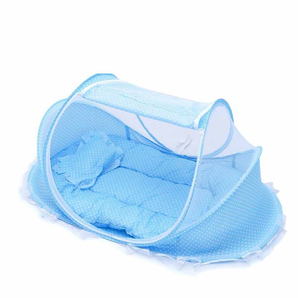 Foldable Anti-Mosquito Net Cradle Bed For Babies