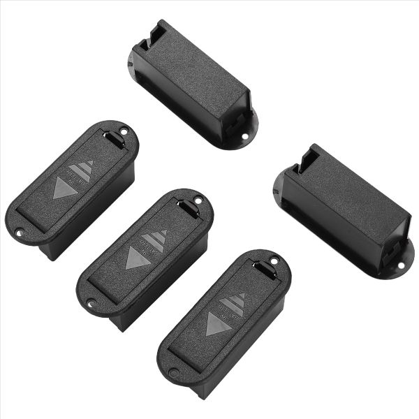 5pcs 9V Battery Case Box Replacement for Active Guitar Pickup