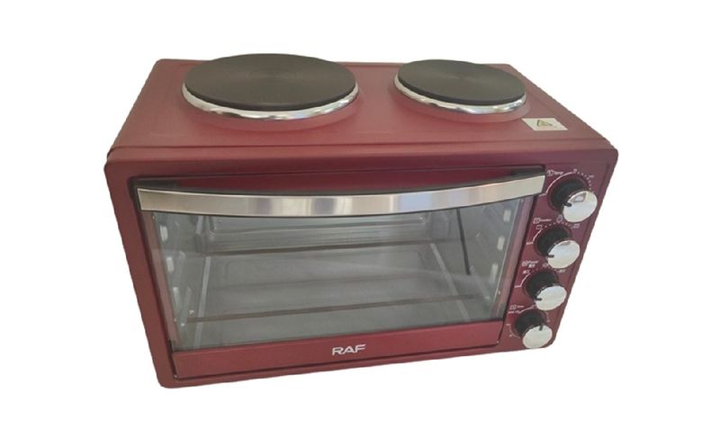 RAF 40L Oven + 2 hot plates (RED)