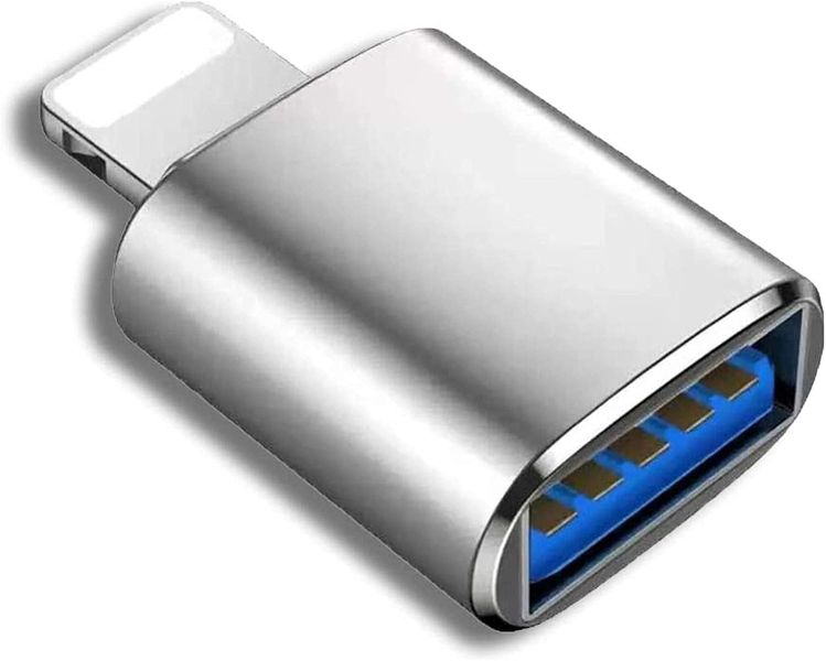 InnovateX Lightning male to USB3.0 female adapter OTG cable for iPhone