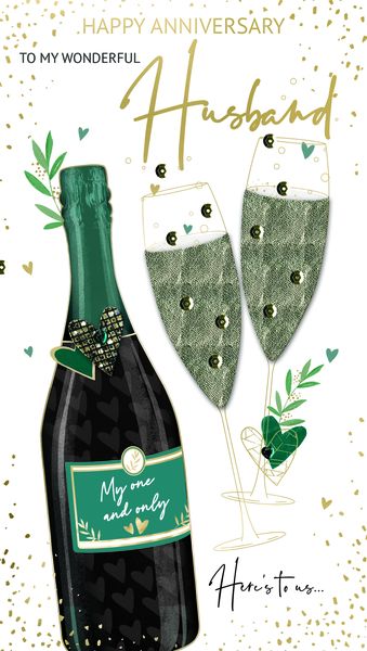 Greeting Card - Husband Anniversary