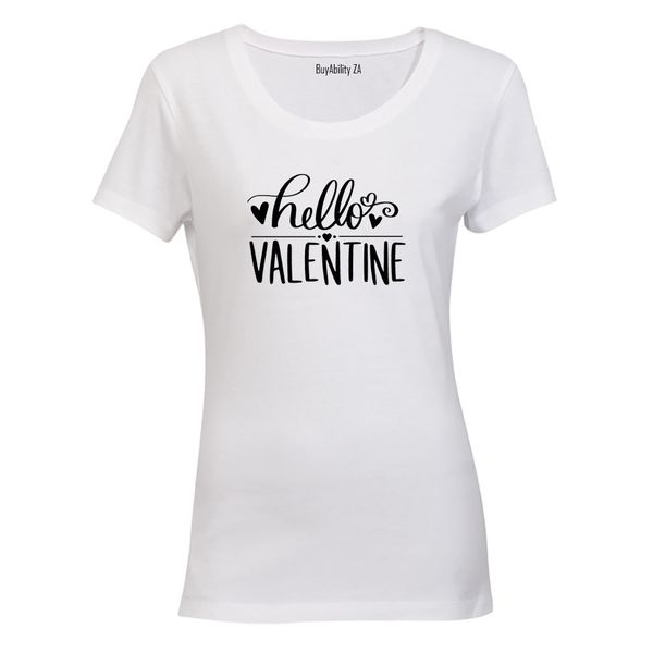 Hello Valentine - Ladies - T-Shirt