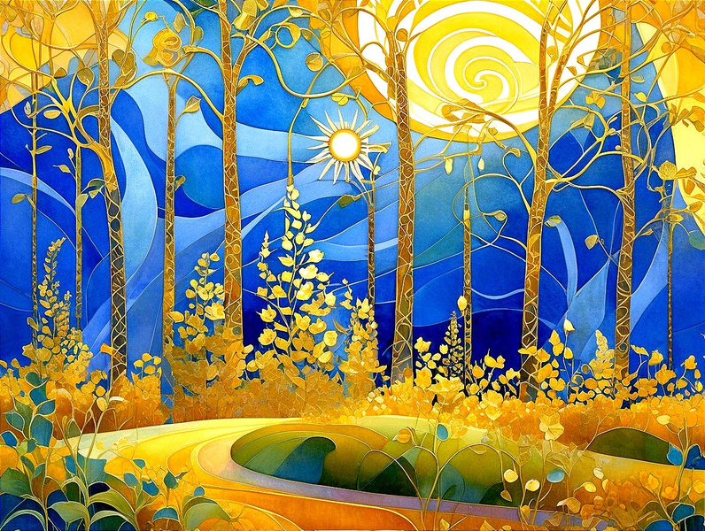 Modern Canvas Wall Art Home Decor - Majestic Pallette