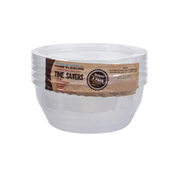 Home 'n Leisure- Micro/Freezer Containers - 3 Pack