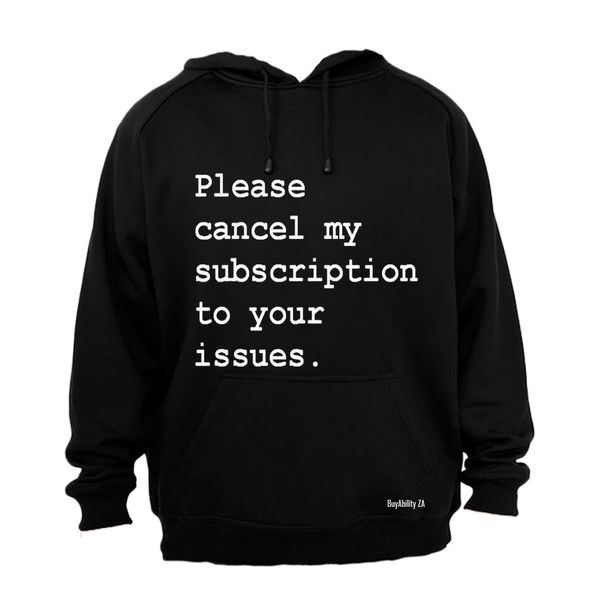Please Cancel My Subscription - Mens - Hoodie - Grey