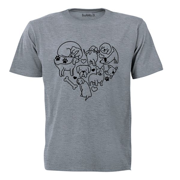 Dog Heart - Adults - T-Shirt