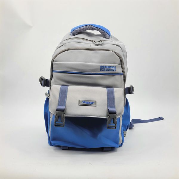 Travel Duffel Oxford Cloth Overnight Weekend Bag Large Capacity Blue color