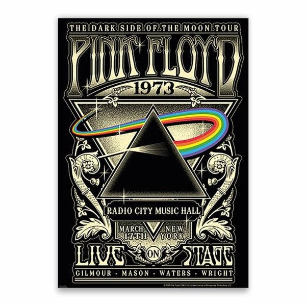 Pink Floyd On Tour Poster - A1
