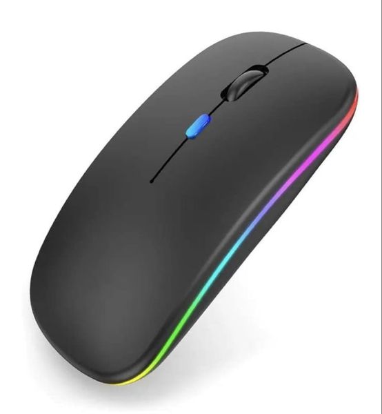 Wireless Rechargeable Mouse with Ambient Lights