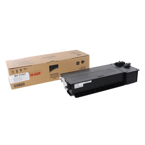 Compatible with Sharp MX315FT Black Toner Cartridge. (MX-M266N/M316N)