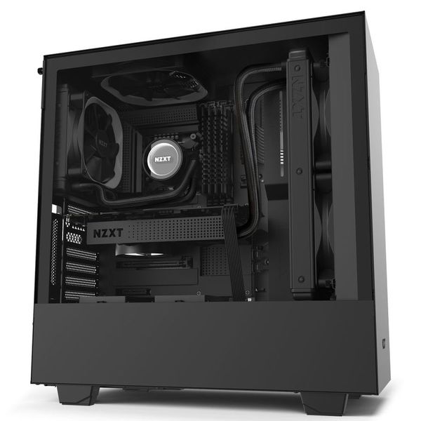 NZXT Computer Chassis H510 i Black/Black CA-H510i-B1