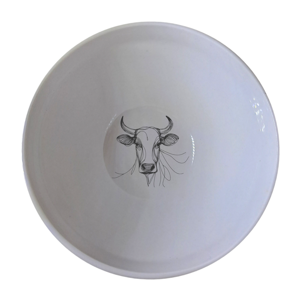 Farm Cow Bowl Set of 4