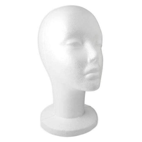 Ann04880 - Annie - Polystyrene Foam Head 11.5" Tall - 2 Pack