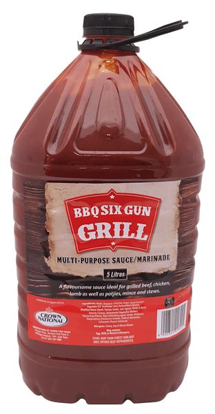 Six Gun Grill - BBQ Marinade 5L
