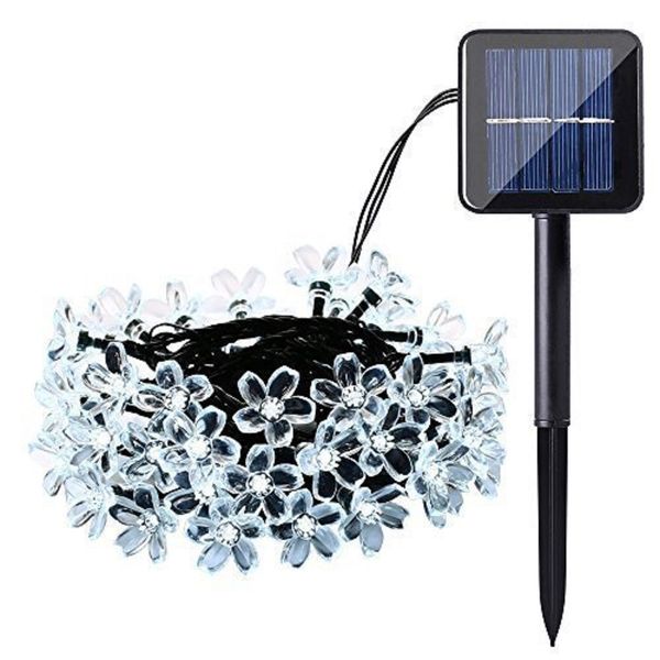 Cherry Blossom 22m Solar Power LED Strap (CB-22-200-CW)