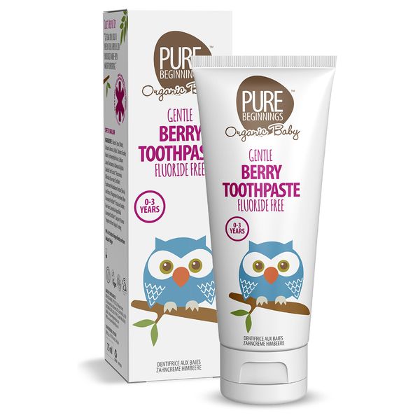 Pure Beginnings - Berry Toothpaste with Xylitol - White