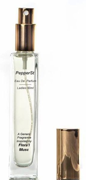 PepperSt Perfume - Flora'l Musc - For Her - 50ml