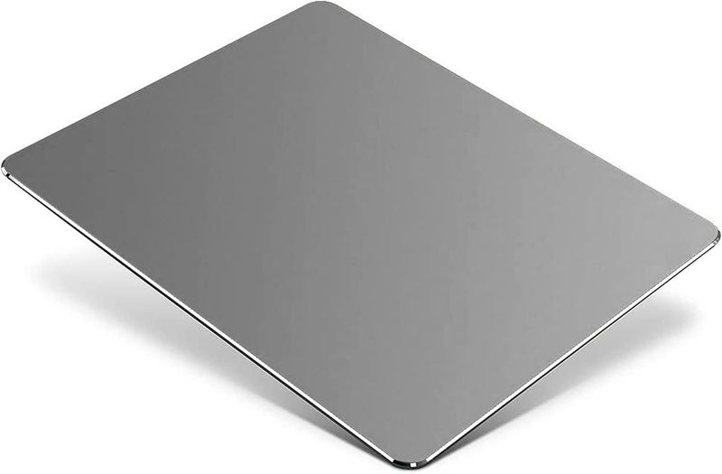 Office and Gaming Thin Metal Aluminum Mouse Pad
