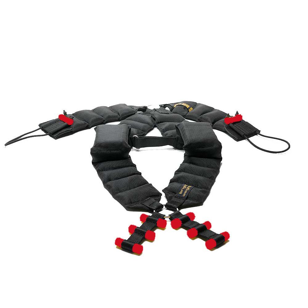 Bright Weights 7kg Weight Vest Red Shop Today. Get it Tomorrow