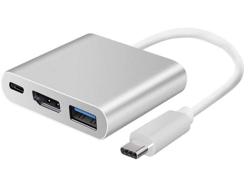 PROFETIONAL TYPE C To 3IN1 Cable USB3.0 +HDMI +TYP C (TC3IN1C)