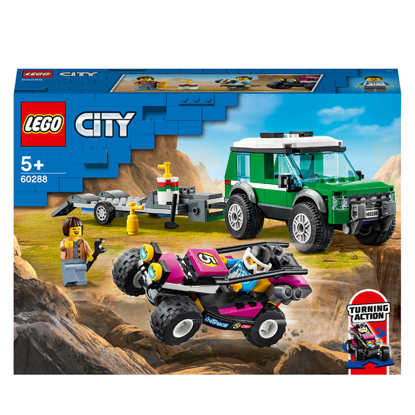 LEGO City Race Buggy Transporter Toy Truck 60288