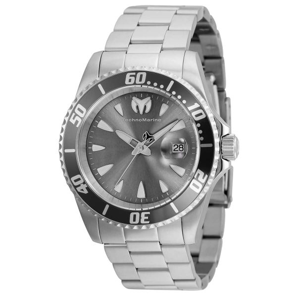 TechnoMarine Men's Manta Sea Grey Wristwatch