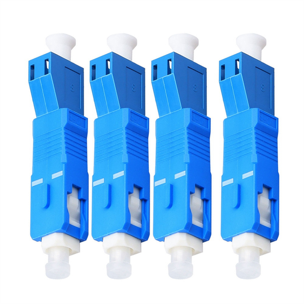 4 Pack Single Mode 9/125Um SC/UPC Male to LC/UPC Female Hybrid Optical Fibe