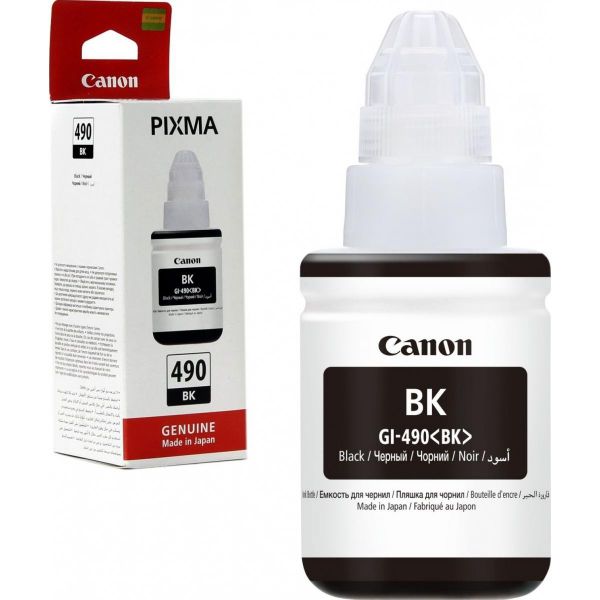 Canon GI-490 Original Black Ink Bottle