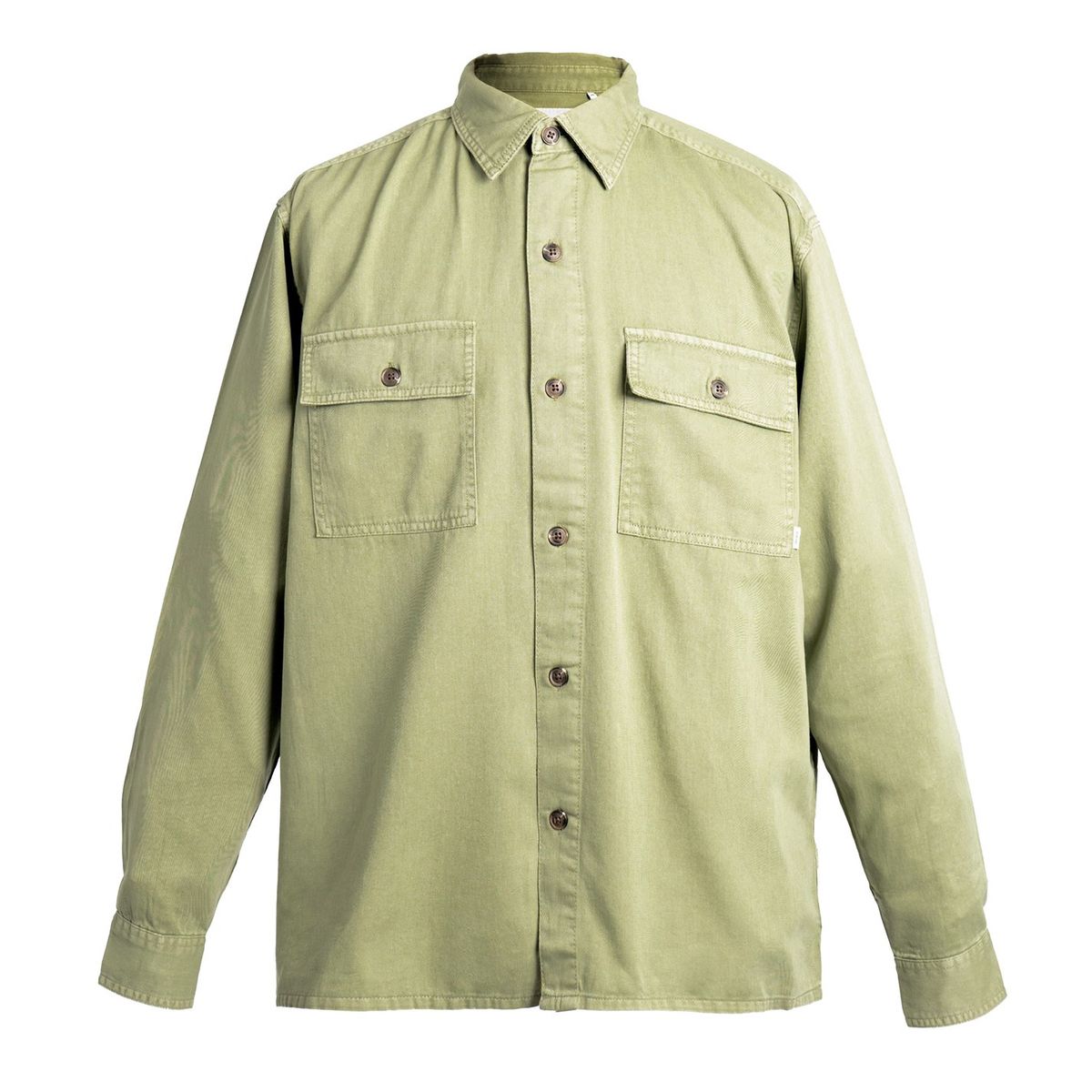 Firetrap Firetrap Garment dyed Overshirt - Khaki [Parallel Import ...