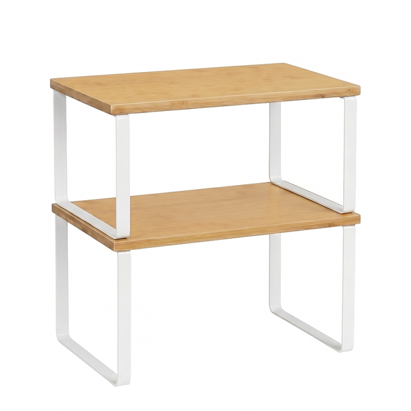 Stackable Kitchen Organiser Shelf Cabinet &amp; Coun image