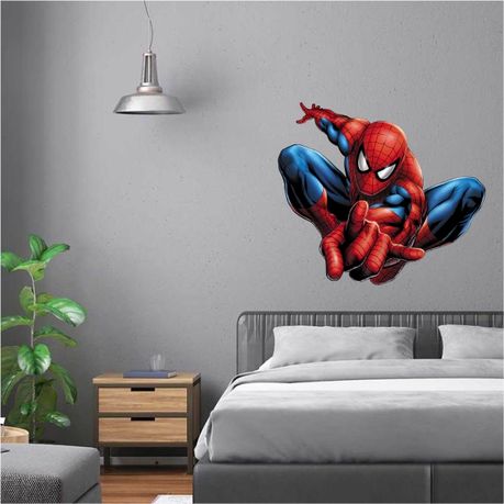 Spiderman Comic Web Swinging Wall Art | Buy Online in South Africa |  