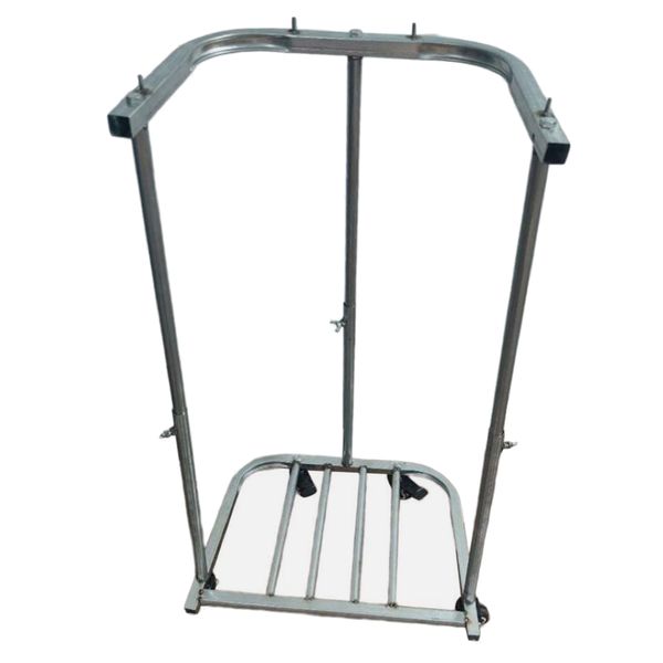 Tool DIY Portable Bag Holder Support Stand Trolley with Brake Wheels 88cm