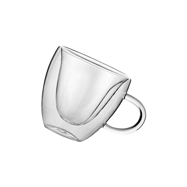 180ml Love Heart Shape Double Wall Expresso Coffee Mug