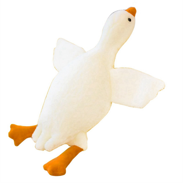 Goose Stuffed Animal Pillow Toy Super Soft Hugging Pillow Swan Pillow