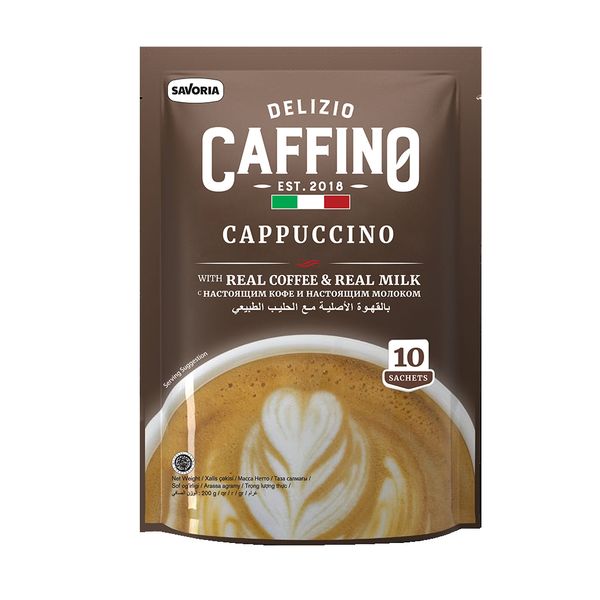 Delizo Caffino Cappuccino 3 in 1 Instant Coffee
