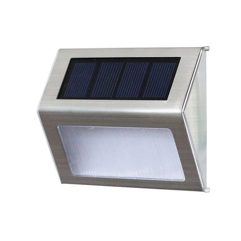 Waterproof LED Solar Outdoor Courtyard Lamp Stair Fence Wall Lamp