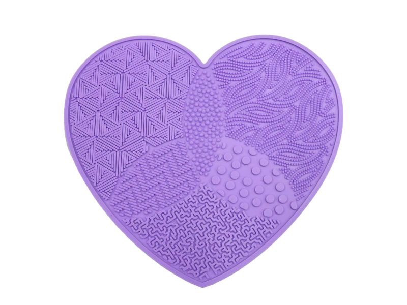 Silicone Makeup Brush Cleaning Pad with Suction Cups