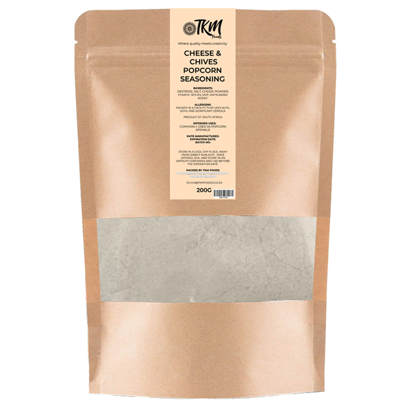 TKM Foods - Cheese &amp; Chives Popcorn Seasoning